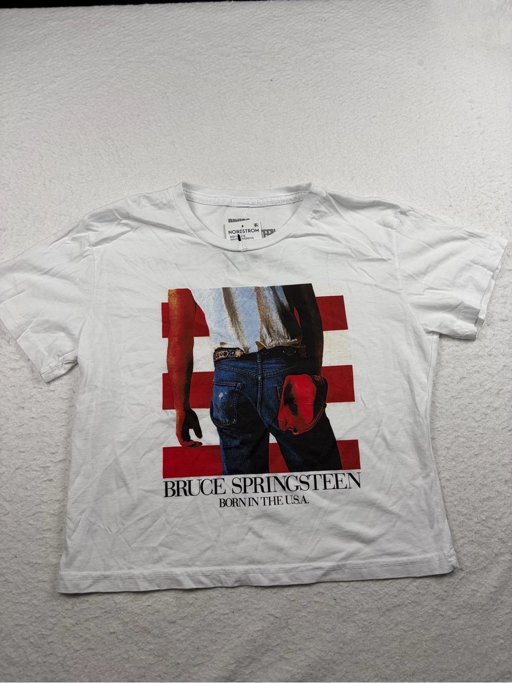 NWT Nordstrom Bruce Springsteen Born in the USA Tracklist Graphic Tee XL